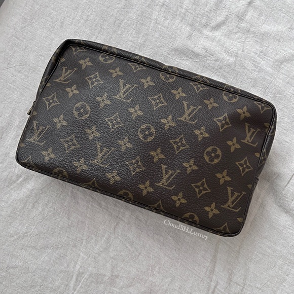 Auth Louis Vuitton Monogram Trousse Toilette 28 - Vintage - Picture 2 of 10